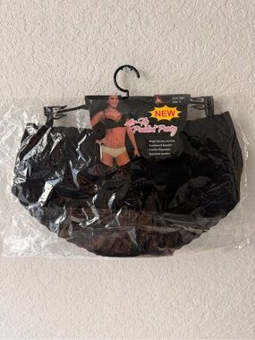 Fullness Air Flo Padded Panties Black L | Shaping Seamless Lift Underwear